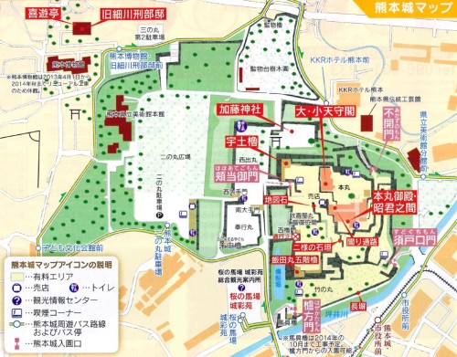 熊本城マップ図